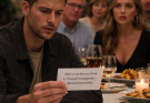 She Brought Her Whole Family to Dinner and Expected Me to Pay… But the Waiter’s Note Changed Everything