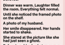 My Son Brought His Girlfriend Home for Dinner — One Look at My Husband’s Photo Exposed the Secret He’d Been Hiding for Years