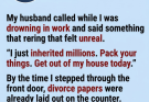 My Husband Inherited $7.3 Million—Then Ordered Me Out In Two Hours. The Will’s One Condition Turned Everything Around