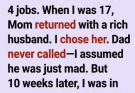 I Chose My Rich Mother Over My Poor Father… and Paid the Price