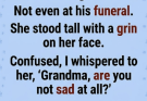 My Grandma Didn’t Cry at Grandpa’s Funeral—What She Whispered to Me Changed How I See Love Forever