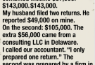 I Found Two Different Tax Returns in Our Filing Cabinet. One of Them Listed a Child I Never Knew Existed.